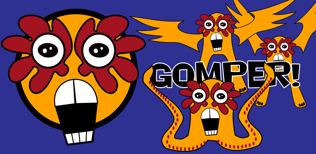 Gomper mobile game by J.E.Moores