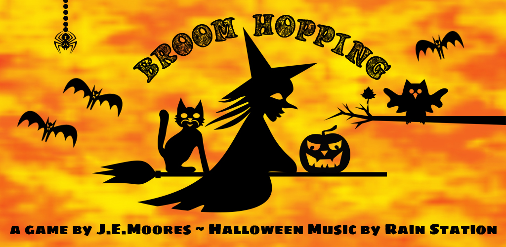 Broom Hopping mobile game by J.E.Moores